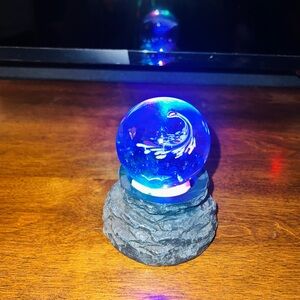 Vintage Murano Style Peacock Glass decor